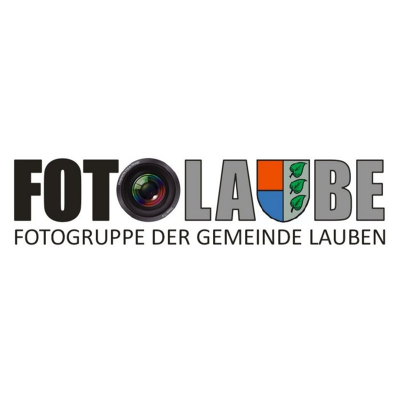Logo für die FotoLaube (Fotogruppe Lauben), ehrenamtlich