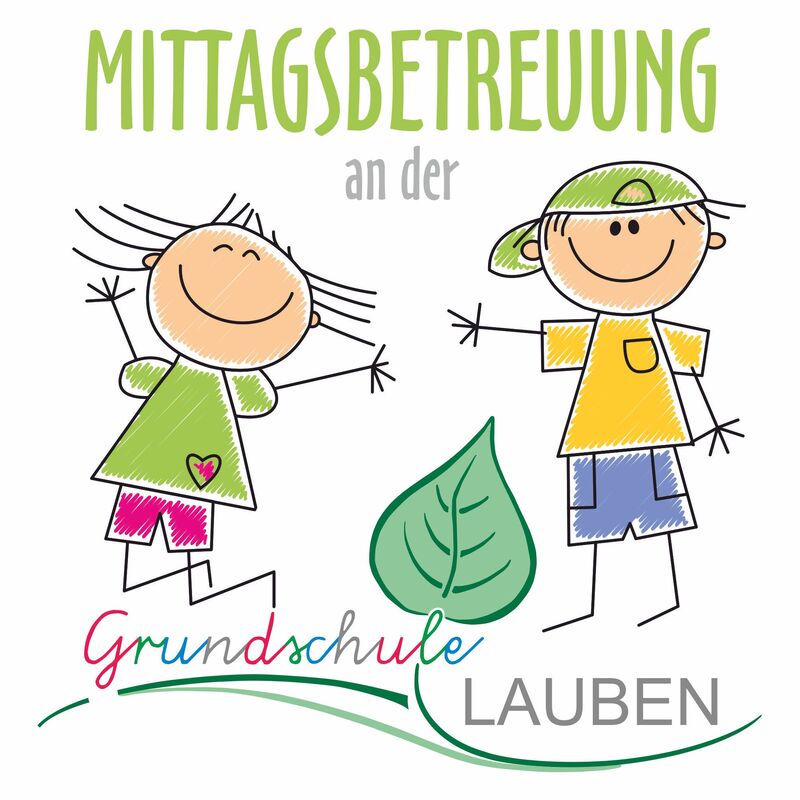 Logo für die Mittagsbetreuung der Grundschule Lauben, ehrenamtlich